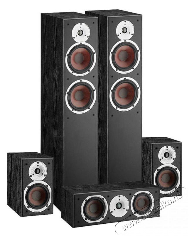 Dali Spektor 6 szett (6+1+Vokal) + ALTECO1 BL/WN + SUB C-8D BL/W szett - fekete Audio-Video / Hifi / Multimédia - Házimozi - Összeállított házimozi szett - 371190