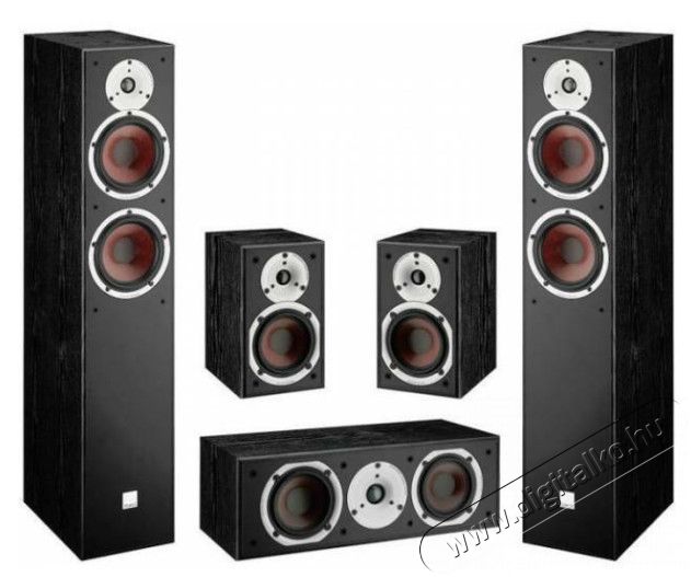 Dali Spektor 6 szett (6+1+Vokal) BL/WN + SUB C-8D BL/WH szett - fekete Audio-Video / Hifi / Multimédia - Házimozi - Összeállított házimozi szett - 371191