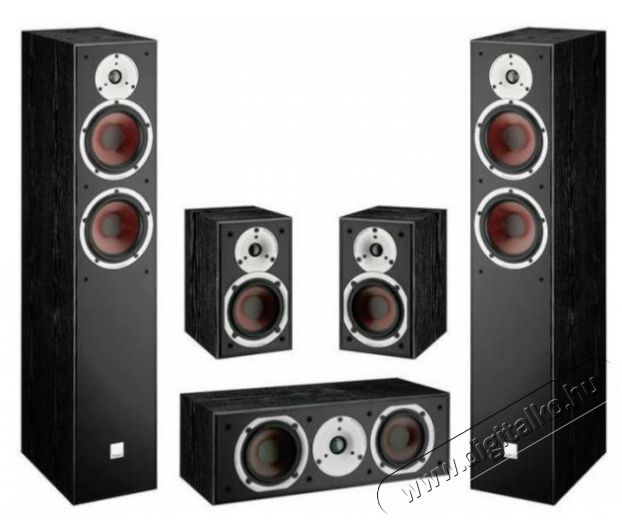 Dali Spektor 6 szett (6+1+Vokal) BL/WN + SUB C-8D BL/WH szett - fekete Audio-Video / Hifi / Multimédia - Házimozi - Összeállított házimozi szett - 371191