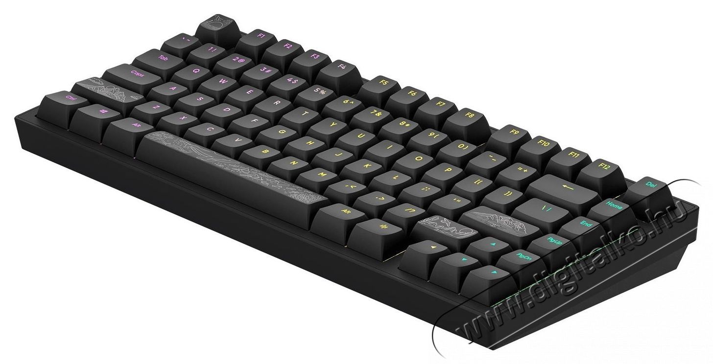 Dark Project ALU Terra Nostra Black - US gamer billentyűzet Iroda &eacute;s sz&aacute;m&iacute;t&aacute;stechnika - Billentyűzet / billentyűzet szett - Vezet&eacute;kes - 535124
