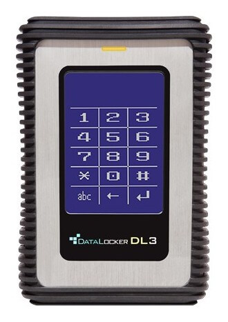 DataLocker DL3 2,5 1TB USB3.0 titkosított külső winchester Újdonságok - Új termékek - 338619