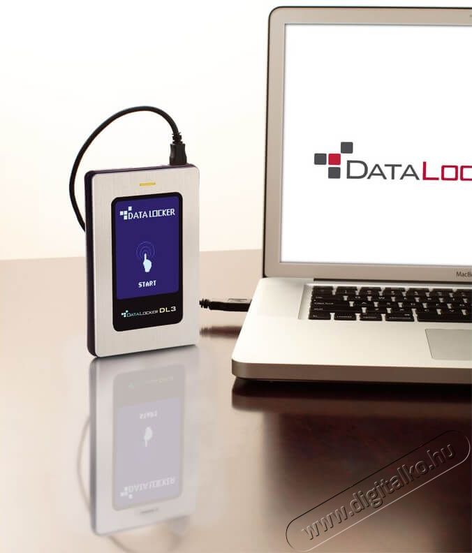 DataLocker DL3 2,5 1TB USB3.0 titkosított külső winchester Újdonságok - Új termékek - 338619