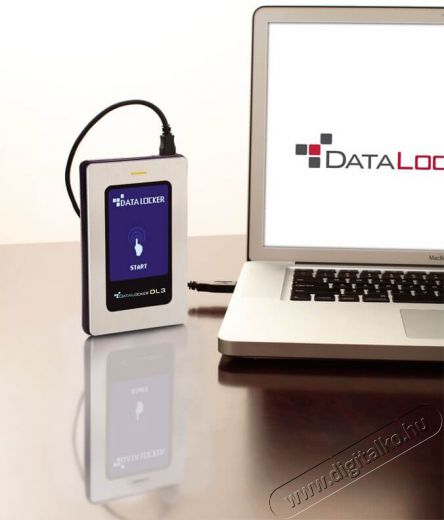 DataLocker DL3 2,5 1TB USB3.0 titkosított külső winchester Újdonságok - Új termékek - 338619