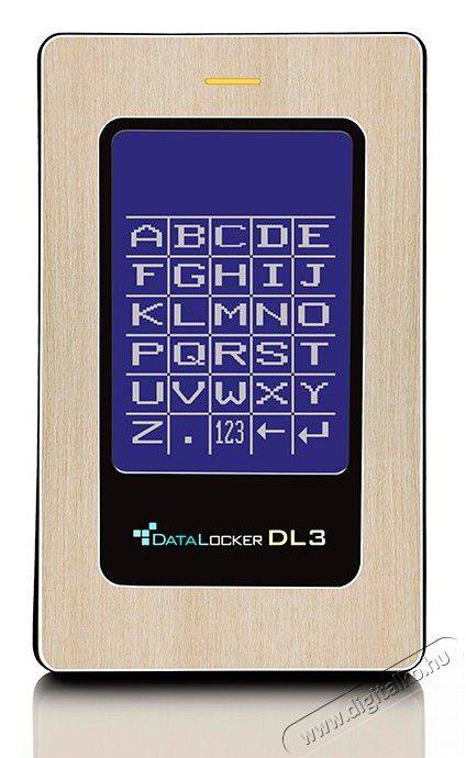 DataLocker DL3 2,5 1TB USB3.0 titkosított külső winchester Újdonságok - Új termékek - 338619