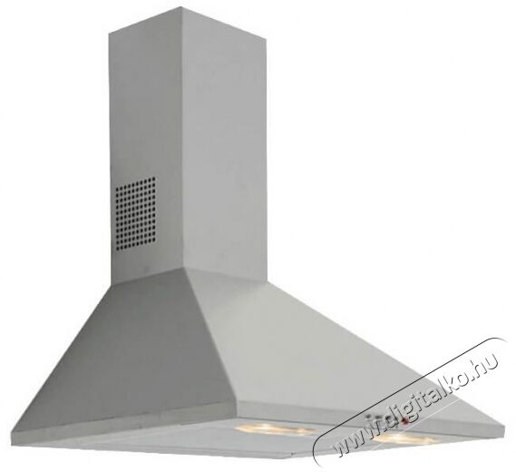 Davoline CMNQ60 kürtős páraelívó - inox Konyhai termékek - Páraelszívó - Kürtős - 336325