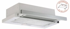 Davoline Eco White IX 60 D Teleszkópos páraelszívó Konyhai termékek - Páraelszívó - Beépíthető / kihúzható - 358438