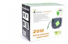 DAYE DY6682W20 20m Automata fali tömlődob Háztartás / Otthon / Kültér - Kültér / kerti termék / grill - Öntöző / locsoló - 389887