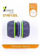 DAYE DY8013DL 3/4" prémium tömlőtoldó Háztartás / Otthon / Kültér - Kültér / kerti termék / grill - Öntöző / locsoló - 389907