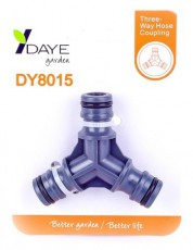 DAYE DY8015 tömlőelosztó Y-elem Háztartás / Otthon / Kültér - Kültér / kerti termék / grill - Öntöző / locsoló - 389917