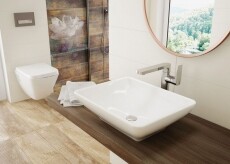 Deante BEG 021K gardenia mosdó csaptelep magasított click-clack leeresztővel - króm Háztartás / Otthon / Kültér - Fürdőszoba / wc - Kiegészítő - 343305