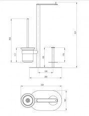 Deante ADR 0732 3 funkci&oacute;s WC pap&iacute;r tart&oacute; H&aacute;ztart&aacute;s / Otthon / K&uuml;lt&eacute;r - F&uuml;rdőszoba / wc - Kieg&eacute;sz&iacute;tő - 372329