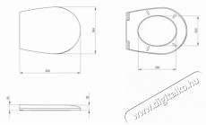 Deante CDA_6DMZ WC ülőke Háztartás / Otthon / Kültér - Fürdőszoba / wc - Kiegészítő - 374957