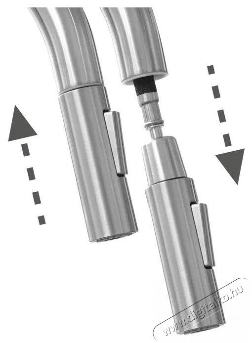 Deante BBM_N72M Konyhai csaptelep, kih&uacute;zhat&oacute; kifoly&oacute;val Konyhai term&eacute;kek - Mosogat&oacute; - Mosogat&oacute; csaptelep - 506141