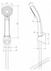 Deante NEE041K neo easy zuhany szett Háztartás / Otthon / Kültér - Fürdőszoba / wc - Kiegészítő - 343593