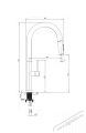Deante BQO_N72M Konyhai csaptelep Konyhai term&eacute;kek - Mosogat&oacute; - Mosogat&oacute; csaptelep - 538254
