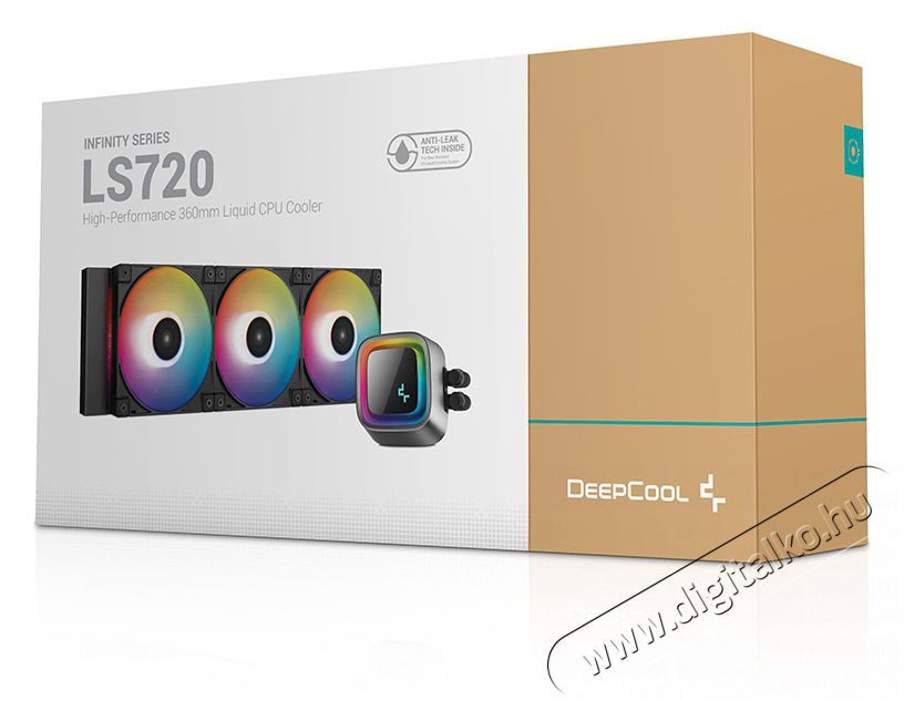 DeepCool LS720 CPU HŰTŐ VENTIL&Aacute;TOR Iroda &eacute;s sz&aacute;m&iacute;t&aacute;stechnika - Sz&aacute;m&iacute;t&oacute;g&eacute;p tartoz&eacute;k - Ventil&aacute;tor - 497431