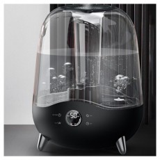 Deerma F327W fekete ultrahangos légpárásító Szépségápolás / Egészség - Légtisztító / párásító / párátlanító - Párásító - 384794