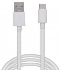 Delight 2m USB Type-C adatkábel - fehér Tv kiegészítők - Kábel / csatlakozó - USB kábel - 369086