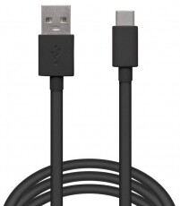 Delight USB Type-C adatkábel 2 méter - fekete Tv kiegészítők - Kábel / csatlakozó - USB kábel - 369087
