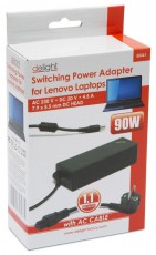 Delight 55364 Univerzális Lenovo laptop/notebook töltő adapter tápkábellel Iroda és számítástechnika - Notebook kiegészítő - Notebook töltő / hálózati adapter - 369102