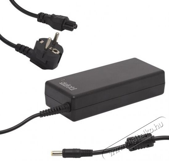 Delight 55366 Univerzális laptop/notebook töltő adapter tápkábellel Iroda és számítástechnika - Notebook kiegészítő - Notebook töltő / hálózati adapter - 369122