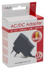 Delight DC 12V 1000mA adapter Fotó-Videó kiegészítők - Egyéb fotó-videó kiegészítő - Egyéb - 369107