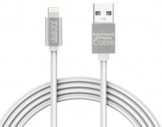 Delight iPhone Lightning 1m LED fénnyel adatkábel - fehér Mobil / Kommunikáció / Smart - Mobiltelefon kiegészítő / tok - Kábel / átalakító - 369115
