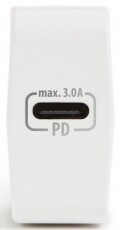 Delight 55043WH hálózati adapter Type-C PD18W gyorstöltéssel - fehér Mobil / Kommunikáció / Smart - Mobiltelefon kiegészítő / tok - Hálózati-, autós töltő - 369096