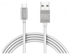 Delight LED fénnyel USB Type-C 1m fehér adatkábel Mobil / Kommunikáció / Smart - Tablet / E-book kiegészítő, tok - Kábel - 394195