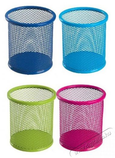 DELI kerek fémhálós színes írószertartó Egyéb - Nem forgalmazzuk ! - 391400