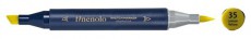 DELI FINENOLO 35 - Lemon Yellow kétvégű permanent ART marker Háztartás / Otthon / Kültér - Szerszám - Egyéb szerszám - 508373