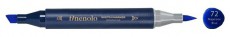 DELI FINENOLO 72 - Napoleon Blue kétvégű permanent ART marker Háztartás / Otthon / Kültér - Szerszám - Egyéb szerszám - 508980