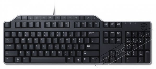 Dell Vezetékes Billentyuzet Hungarian (QWERTZ) Dell KB-522 Wired Business Multimedia USB Black HUN (Kit) Mobil / Kommunikáció / Smart - Tablet / E-book kiegészítő, tok - Billentyűzet - 482009