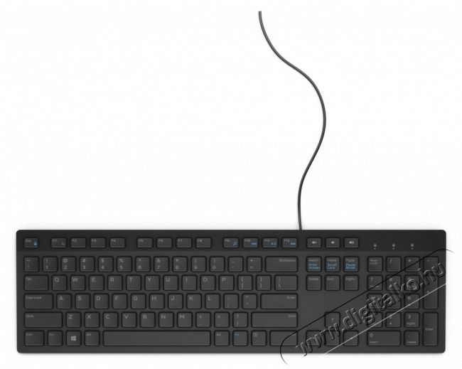 Dell Dell Vezet&eacute;kes Billentyűzet Multimedia Keyboard-KB216 - US International (QWERTY) - Black Iroda &eacute;s sz&aacute;m&iacute;t&aacute;stechnika - Billentyűzet / billentyűzet szett - Vezet&eacute;kes - 481636