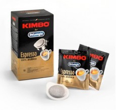 Delonghi Kimbo Espresso 100% Arabica Pods (125 g) Konyhai termékek - Kávéfőző / kávéörlő / kiegészítő - Kávé kapszula / pod / szemes / őrölt kávé - 303018