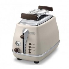 Delonghi CTO 2103.W Icona Toaster kenyérpirító Konyhai termékek - Konyhai kisgép (sütés / főzés / hűtés / ételkészítés) - Kenyérpirító - 290172