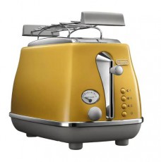 Delonghi CTOC2103Y Icona kenyérpirító - mustár Konyhai termékek - Konyhai kisgép (sütés / főzés / hűtés / ételkészítés) - Kenyérpirító - 353801