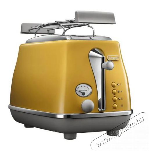 Delonghi CTOC2103Y Icona kenyérpirító - mustár Konyhai termékek - Konyhai kisgép (sütés / főzés / hűtés / ételkészítés) - Kenyérpirító - 353801