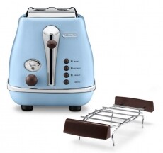 Delonghi CTOV 2103 AZ Icona Vintage kenyérpirító Konyhai termékek - Konyhai kisgép (sütés / főzés / hűtés / ételkészítés) - Kenyérpirító - 347474