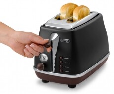 Delonghi CTOV 2103.BK Icona kenyérpirító Konyhai termékek - Konyhai kisgép (sütés / főzés / hűtés / ételkészítés) - Kenyérpirító - 295611