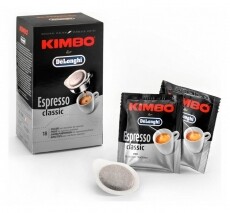 Delonghi Kimbo Espresso Classic Pods (125 g) Konyhai termékek - Kávéfőző / kávéörlő / kiegészítő - Kávé kapszula / pod / szemes / őrölt kávé - 290184