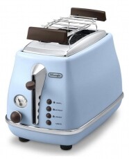 Delonghi CTOV 2103 AZ Icona Vintage kenyérpirító Konyhai termékek - Konyhai kisgép (sütés / főzés / hűtés / ételkészítés) - Kenyérpirító - 347474