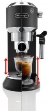 Delonghi Dedica Style EC 685.BK kávéfőző Konyhai termékek - Kávéfőző / kávéörlő / kiegészítő - Presszó kávéfőző - 322299