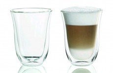 Delonghi DBWALLLATTE 2db Latte Macchiato üvegpohár (220 ml) Konyhai termékek - Kávéfőző / kávéörlő / kiegészítő - Kávés pohár / csésze - 303021