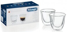 Delonghi DBWALLESP 2db Espresso üvegpohár (60 ml) Konyhai termékek - Kávéfőző / kávéörlő / kiegészítő - Kávés pohár / csésze - 303019