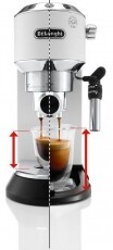 Delonghi Dedica Style EC 685.W kávéfőző Konyhai termékek - Kávéfőző / kávéörlő / kiegészítő - Presszó kávéfőző - 322298