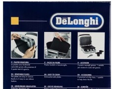 Delonghi CGH910 elektromos grill Konyhai termékek - Konyhai kisgép (sütés / főzés / hűtés / ételkészítés) - Kontakt grill sütő / sütőlap - 370177