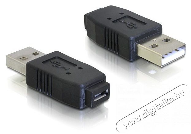 Delock 65029 USB micro-A+B anya - USB2.0-A apa adapter Iroda és számítástechnika - Számítógép tartozék - USB kábel - 387828