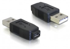 Delock 65029 USB micro-A+B anya - USB2.0-A apa adapter Iroda és számítástechnika - Számítógép tartozék - USB kábel - 387828