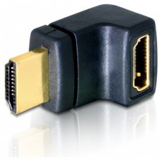 Delock 65072 HDMI apa > HDMI anya 90° adapter Tv kiegészítők - Kábel / csatlakozó - Csatlakozó / elosztó / átalakító - 387830